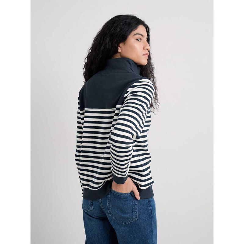 Seasalt Cornwall Navigation Sweatshirt Mini Cornish Maritime Chalk image number 1